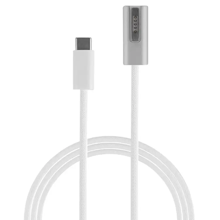 100W 5 Pin MagSafe 1 (L-shaped) to USB-C / Type-C PD Charging Cable, Cable Length