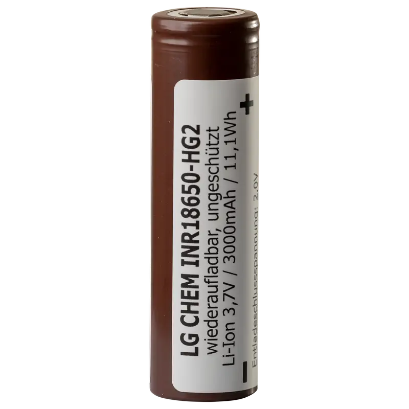 12 LG INR18650HG2 3000mAh - 20A