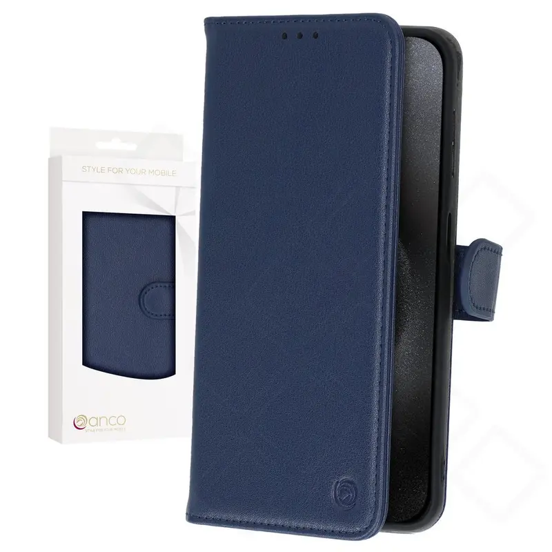 anco Basic Bookcase für Apple iPhone 15 Pro