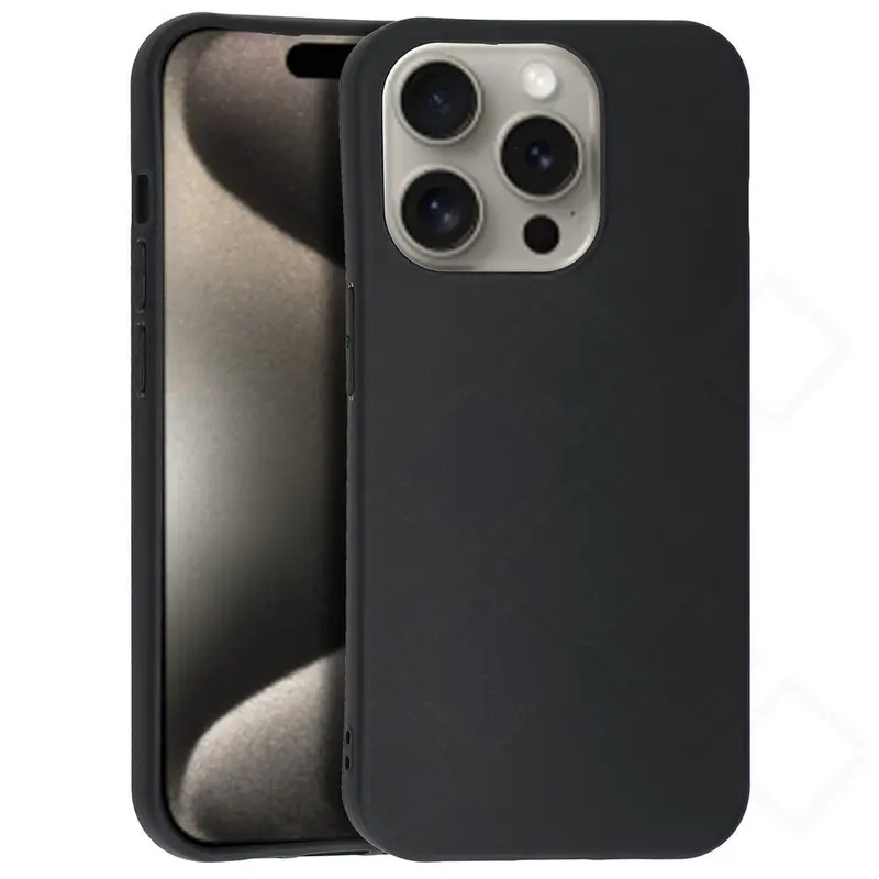 anco Dark Case für Apple iPhone 15 Pro – Schwarz