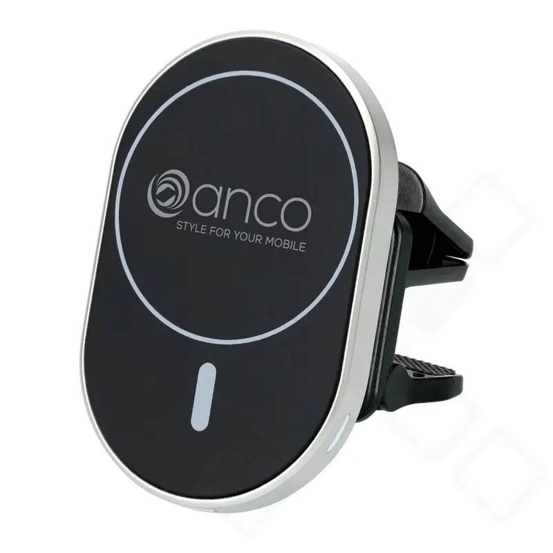 anco Magnetic Wireless Charging Car Holder 15W – Schwarz