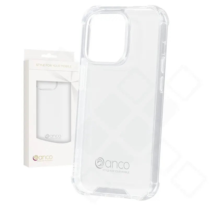 anco Protect Case für Apple iPhone 15 Pro – Transparent