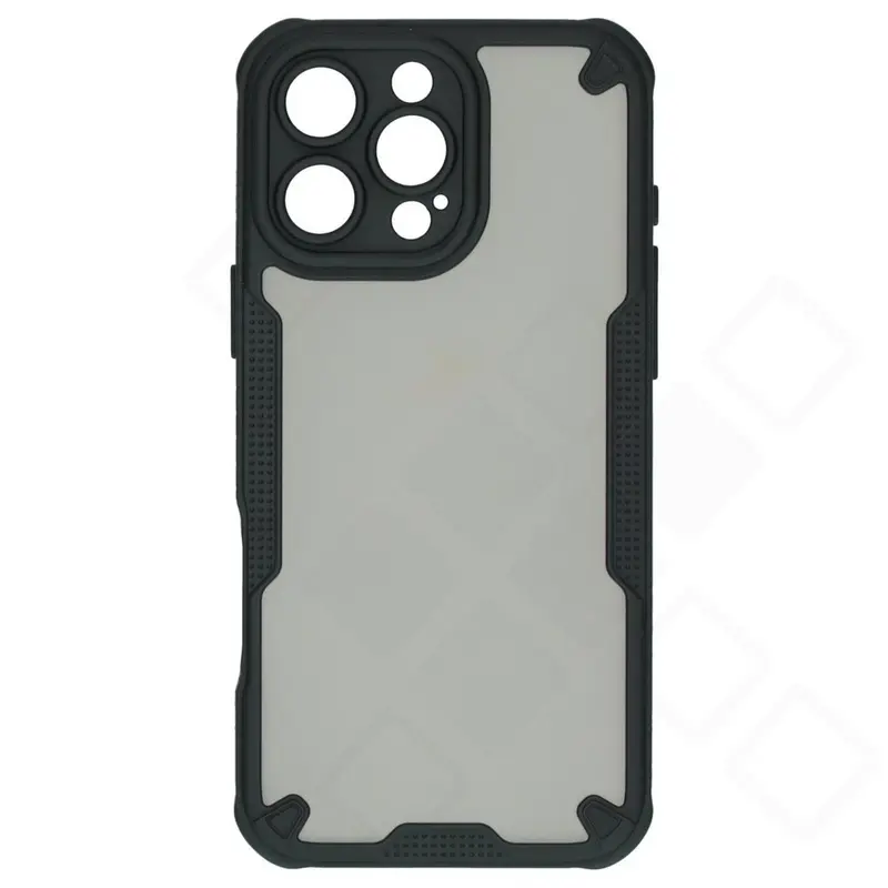 anco Protect Case für Apple iPhone 16 Pro Max – Mattschwarz