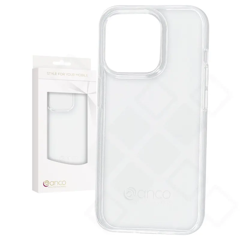 anco Super Slim Case für Apple iPhone 15 Pro – Transparent 1,5 mm