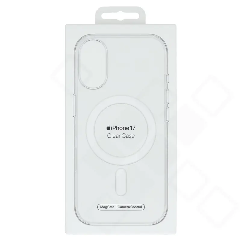 Apple Clear Case with MagSafe für Apple iPhone 17 – Transparent