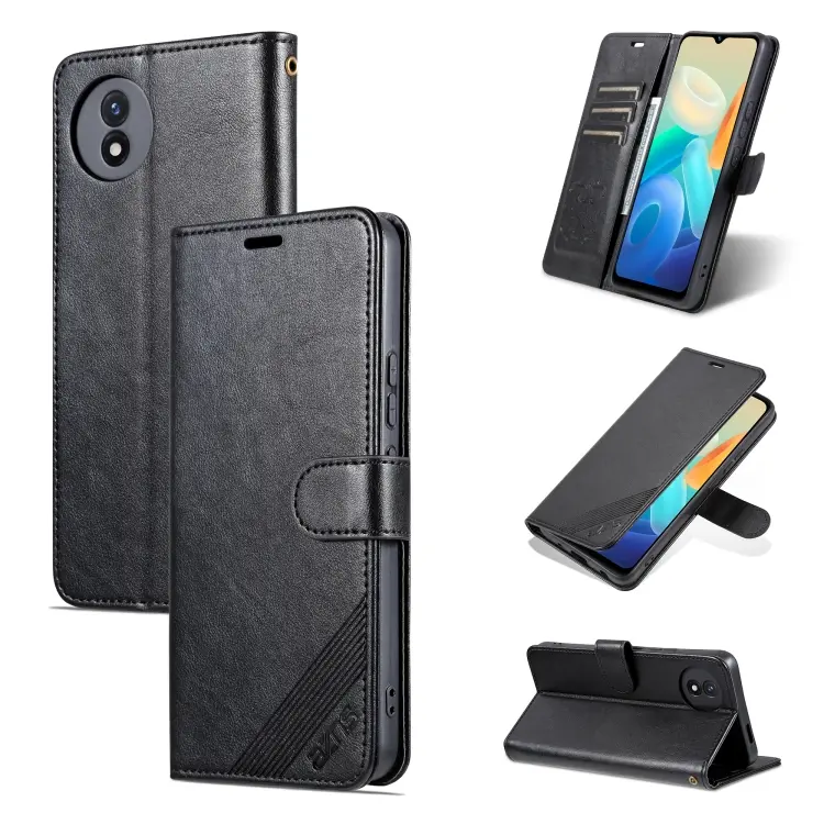 AZNS Sheepskin Texture Flip Leather Phone Case, Series 1