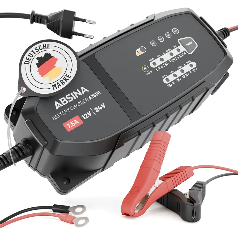 Batterieladegerät A7500, 12/24 V, bis 7,5 A