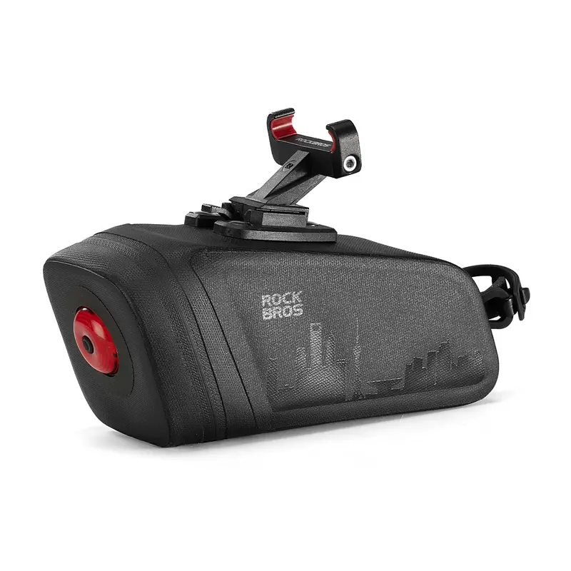 Bicicleta bolsa impermeable con sensor de freno luz de cola - AS-141