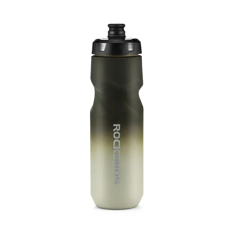Botella de bicicleta ROCKBROS con Lid Lid Pull-Top 600/750ml