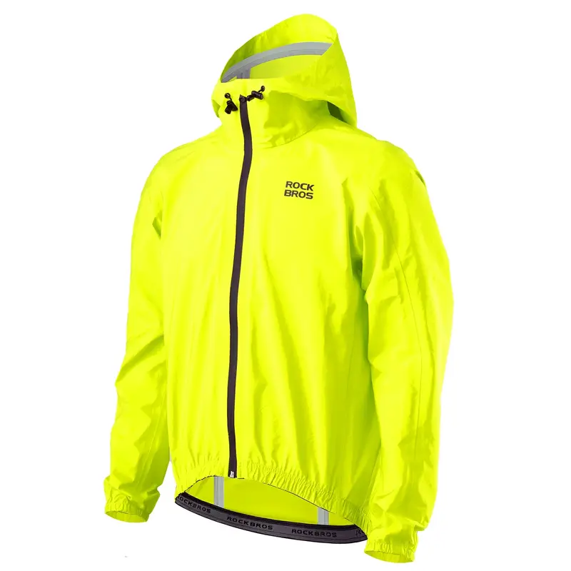 Chaqueta de Ciclismo Impermeable, Ligera y Transpirable