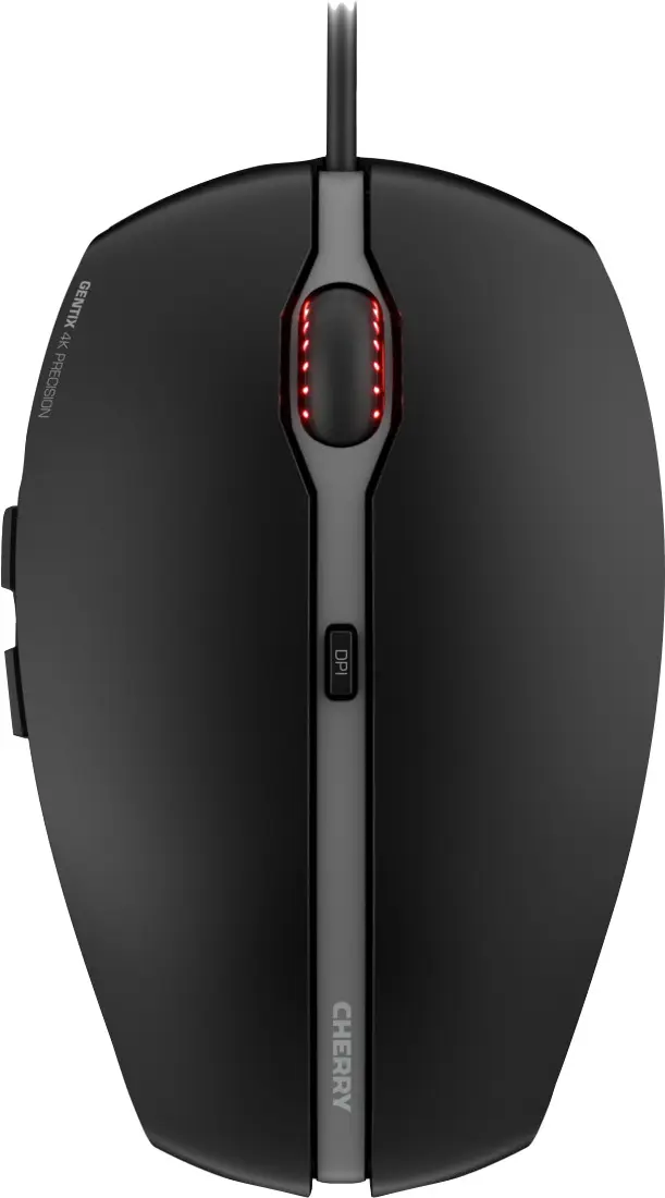 CHERRY Maus GENTIX 4K, USB, schwarz