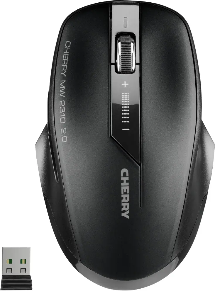 CHERRY Maus MW 2310 2.0, Wireless, schwarz