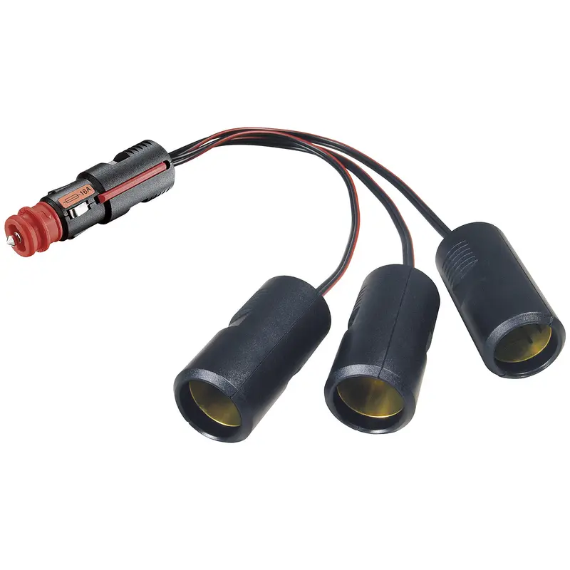 Drillingskupplung mit Zigarettenanzünder Stecker und 3 Kupplungen 21mm