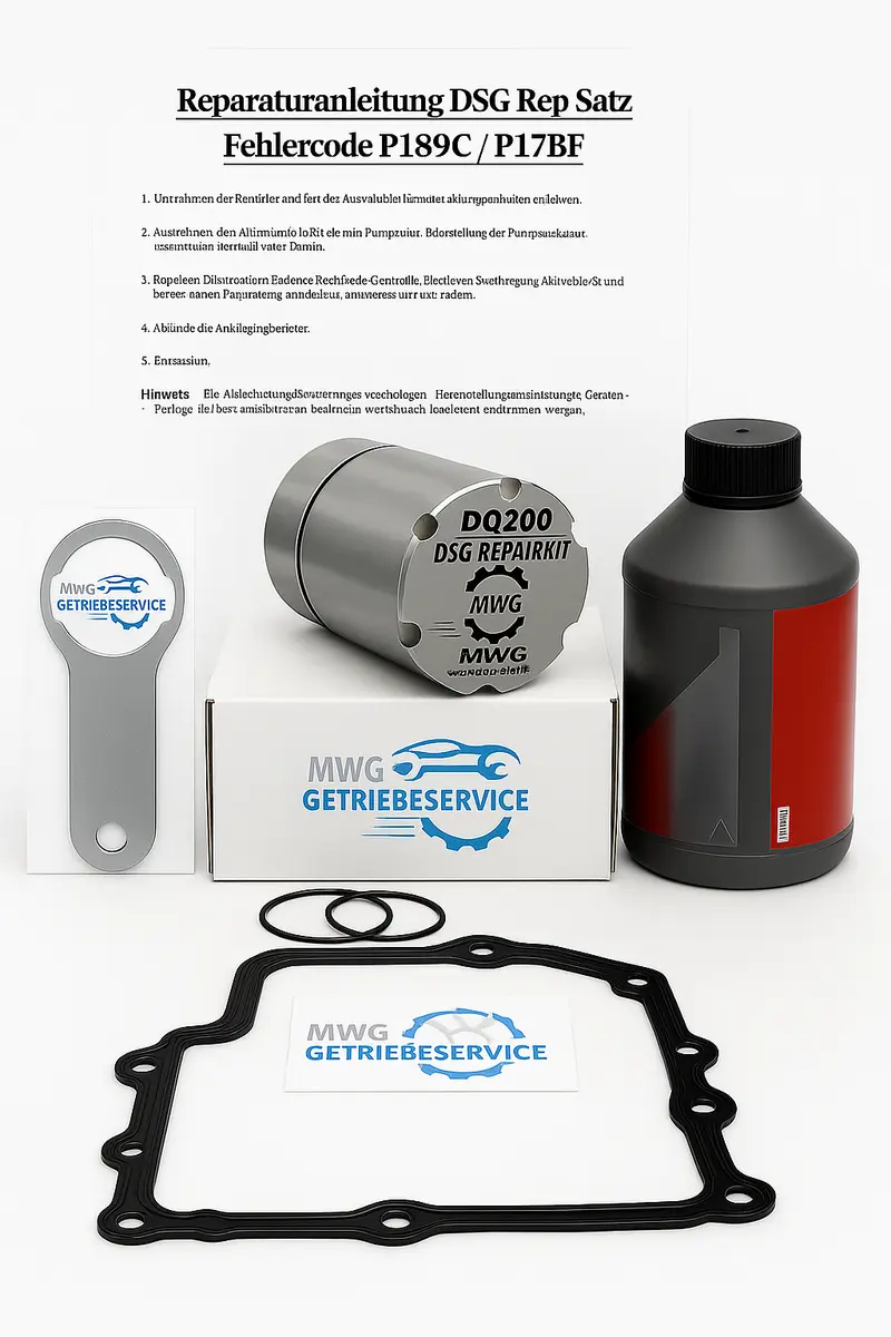 DSG Getriebe Reparatursatz Fehlercode P17BF P189C