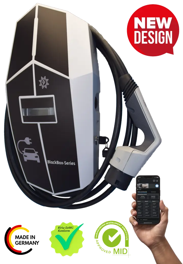 Elektroauto Ladegerät / Wallbox 11KW / BLACKBOX-SERIES