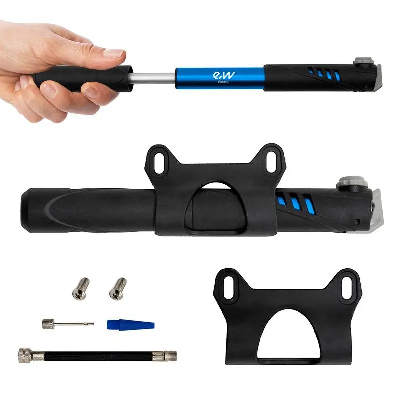 eWheel Hand Luftpumpe blau