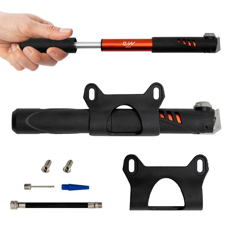 eWheel Hand Luftpumpe rot
