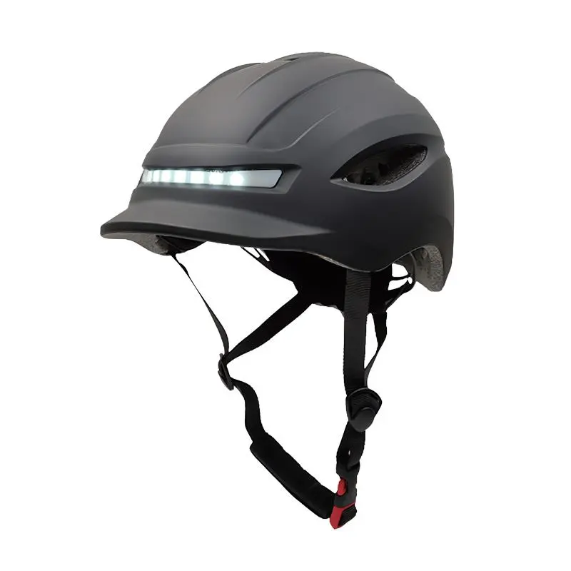 eWheel Helm CP02 mit LED + Blinker schwarz One Size