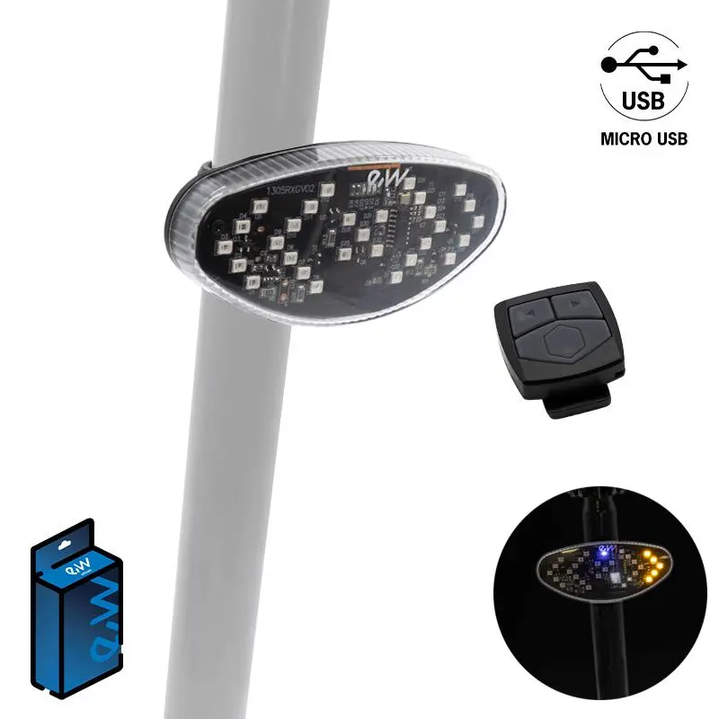 eWheel LED Beleuchtung hinten mit Blinker
