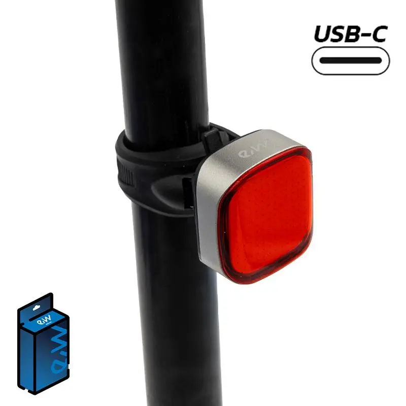 eWheel LED Beleuchtung hinten Quadrat