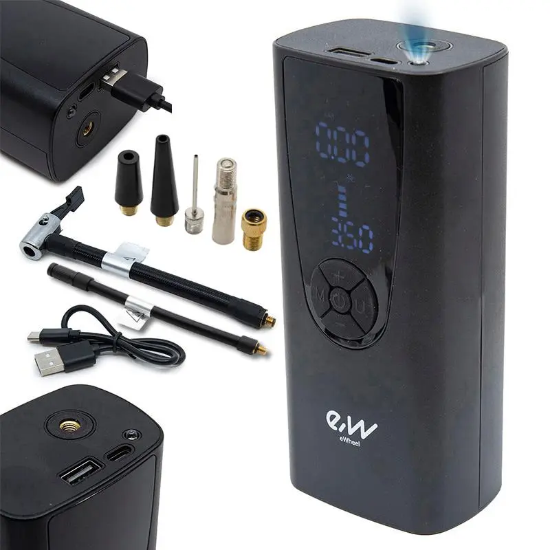 eWheel Luftpumpe mit Power Bank Funktion