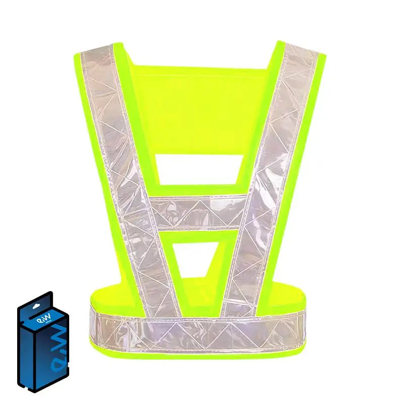 eWheel Reflektierende neon Weste