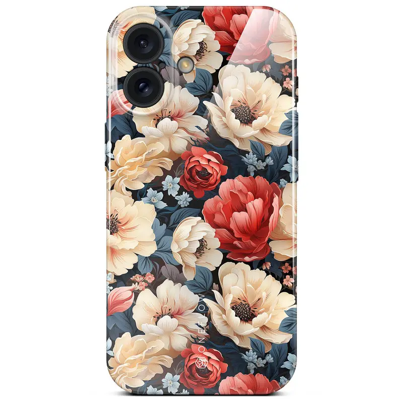 Flower Cover für iPhone 16 Plus