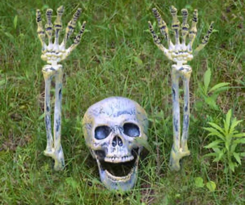 Halloween Dekoration Skelett Set