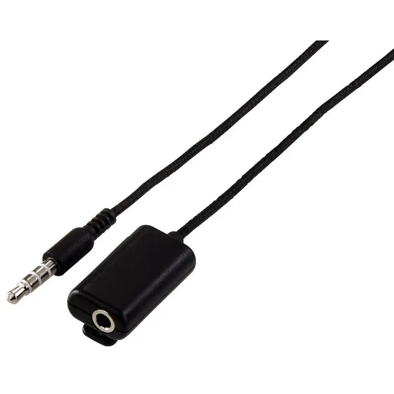 Hama 3in1 Mikrofon Adapter für Tablet - PC schwarz