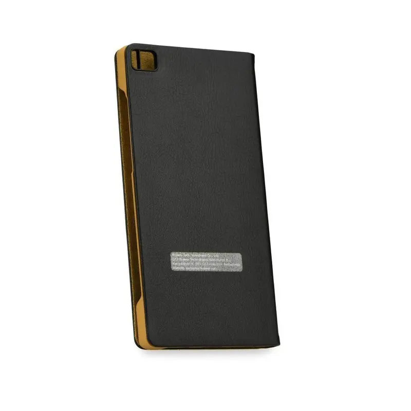 Huawei P8 View Flip Tasche schwarz