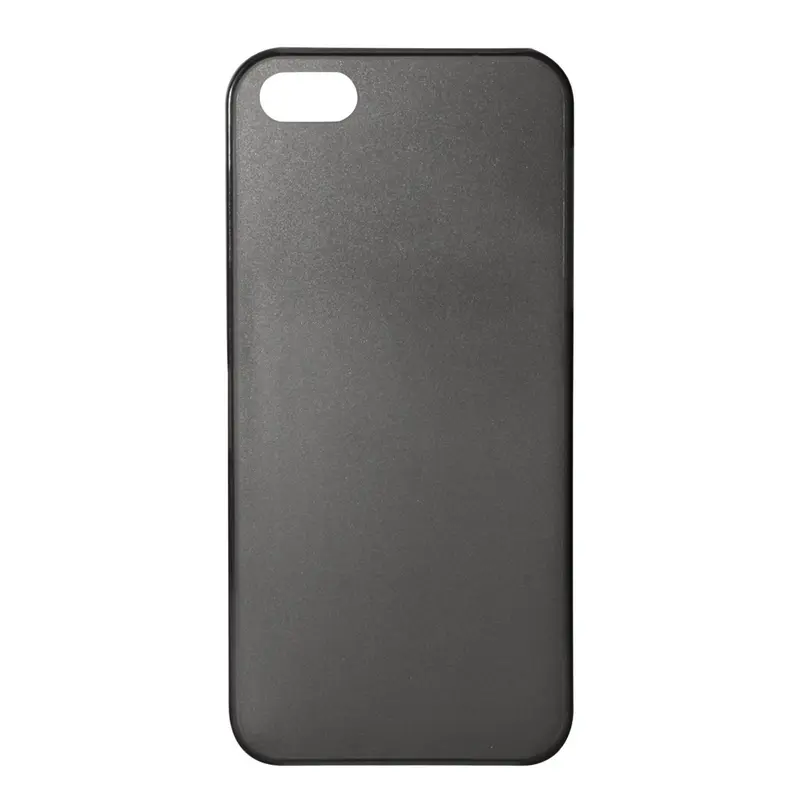 iCandy BackClip Thin Tasche für Apple iPhone 5 schwarz/transparent - Neu