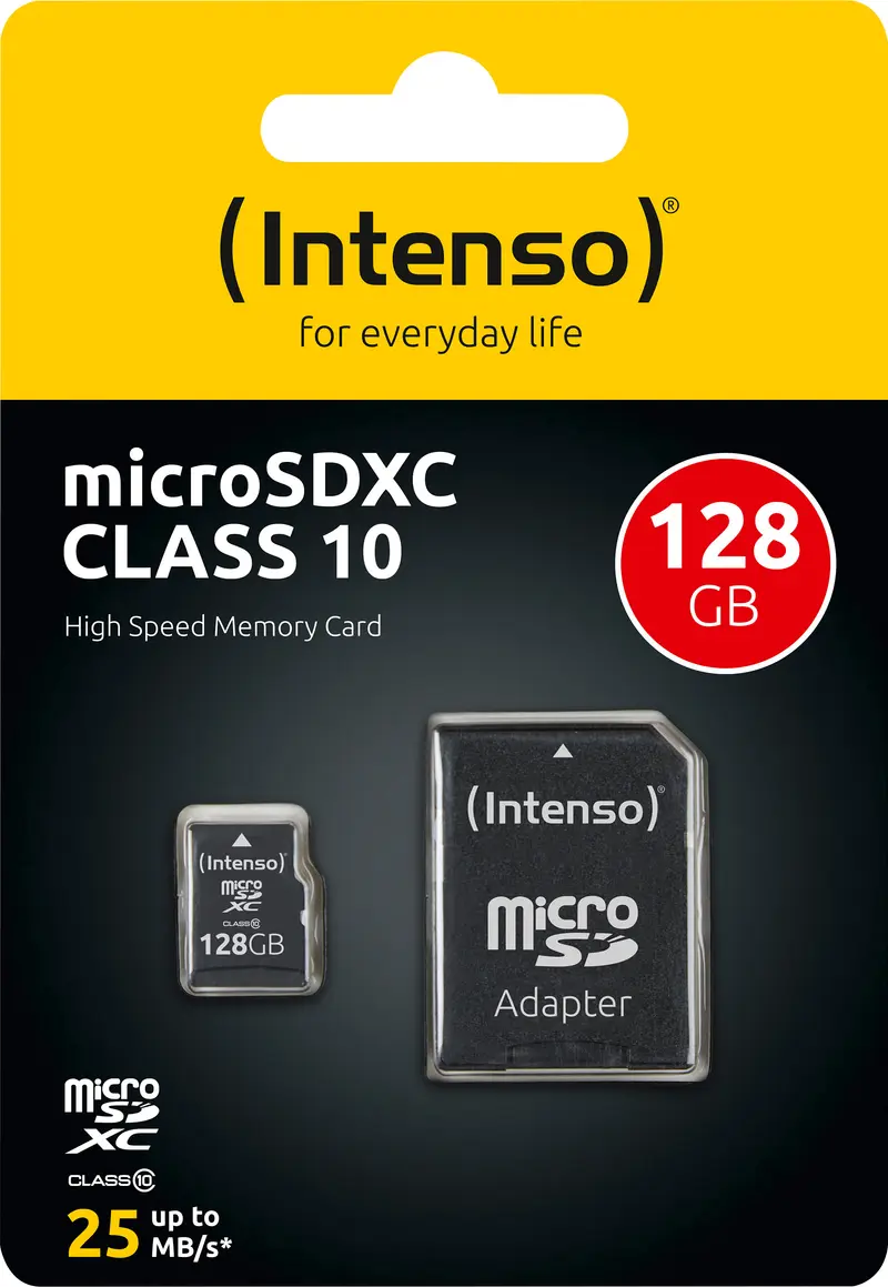 INTENSO microSDXC Card 128GB, Class 10