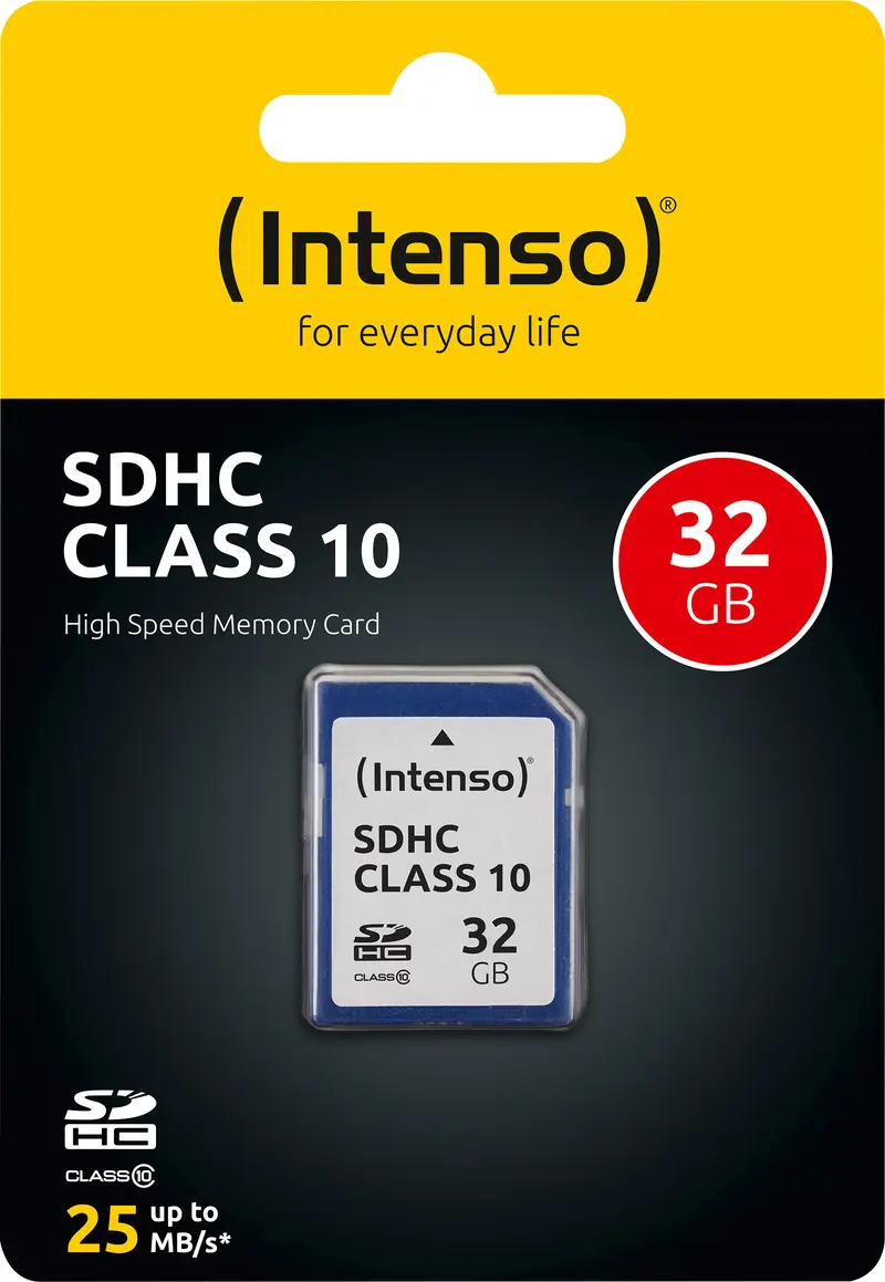 INTENSO SDHC-Card 32GB, Class 10