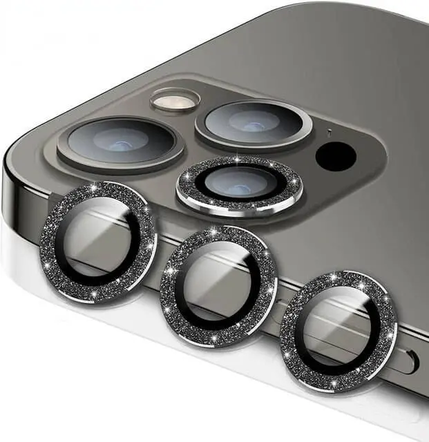 iPhone 15 Kamera Objektiv Schutz Glas Diamondstyle