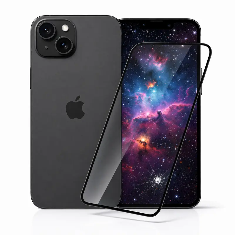 iPhone 15 Panzerglas Full Cover