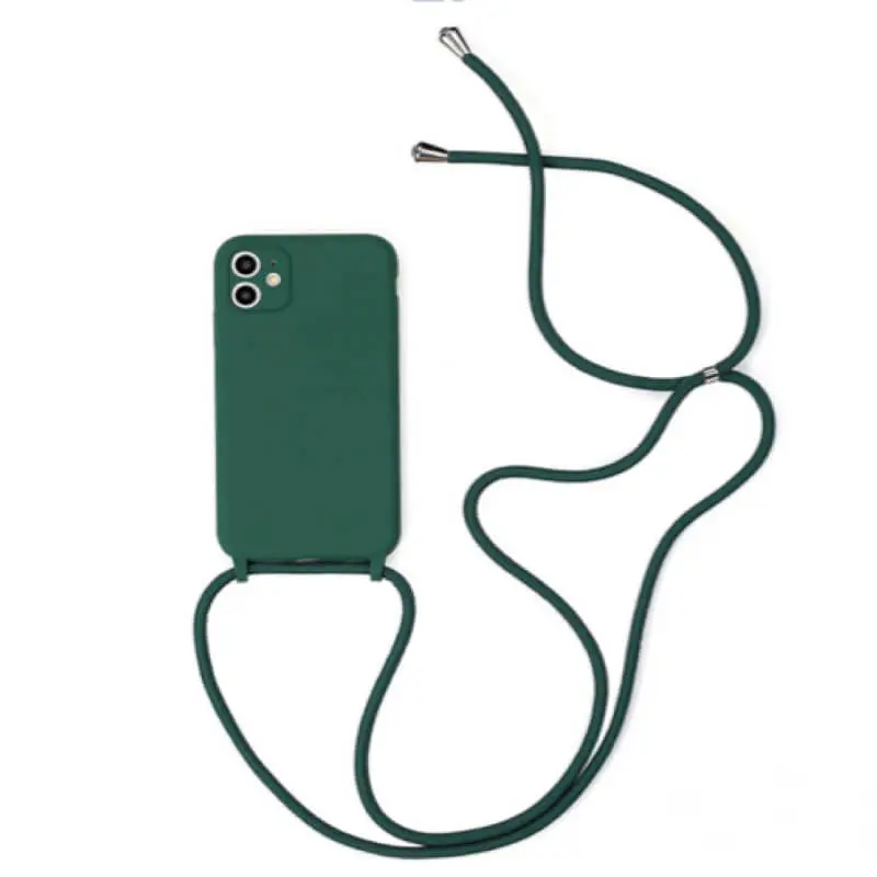 iPhone 15 Plus Crossbody Handykette mit Schutzhülle