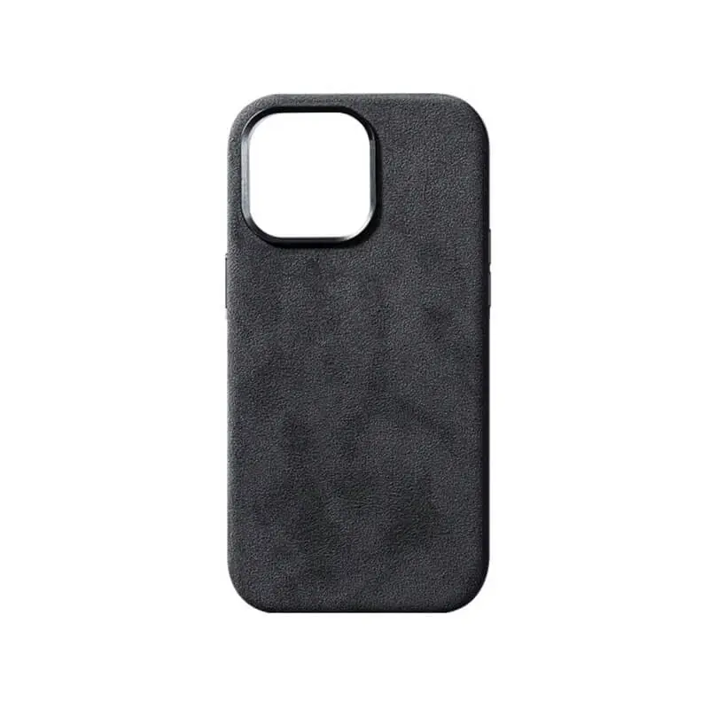 iPhone 15 Pro magnetische Alcantara Schutzhülle