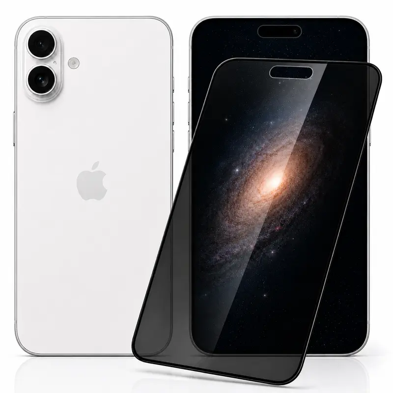 iPhone 16 Plus Panzerglas Sichtschutz – Privacy 9H