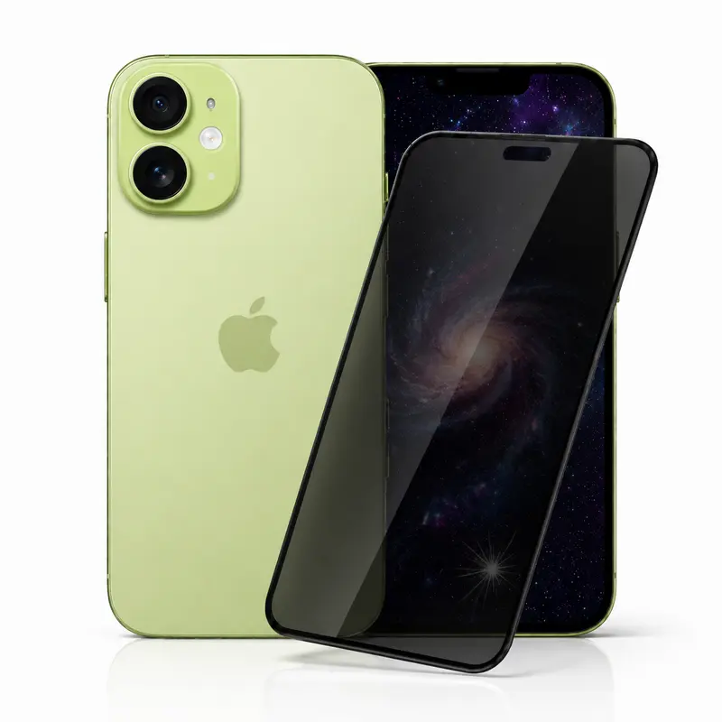 iPhone 17 Panzerglas Sichtschutz - Privacy 9H