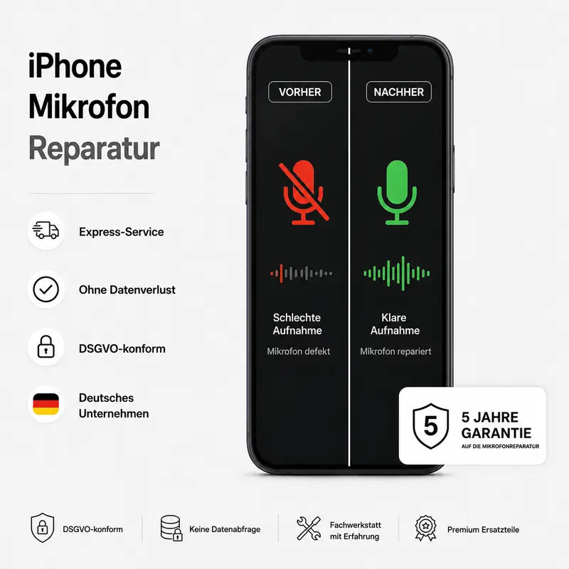 iPhone Mikrofon Reparatur