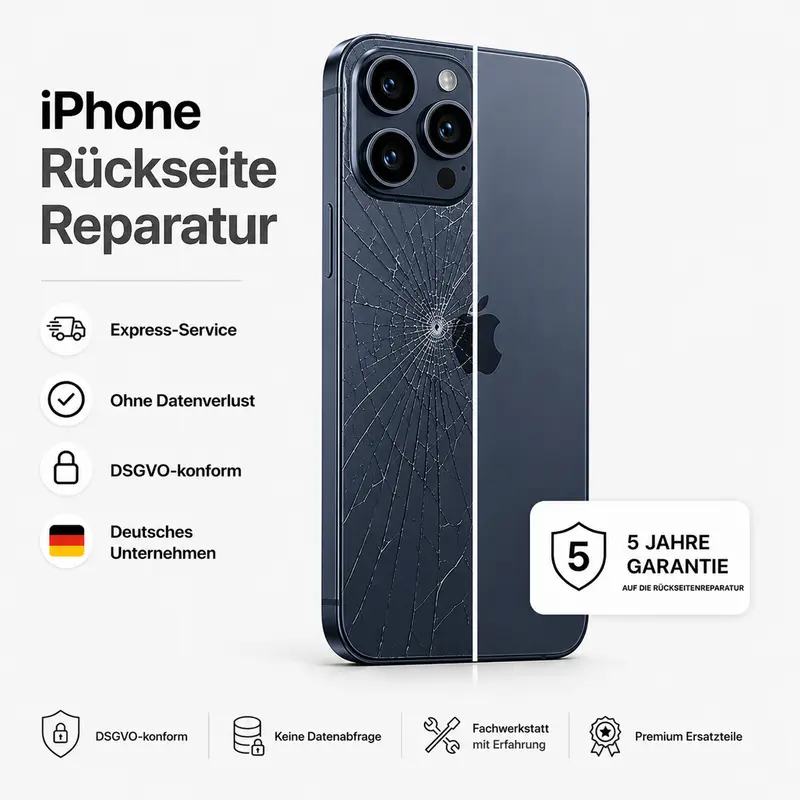 iPhone Rückseiten Reparatur