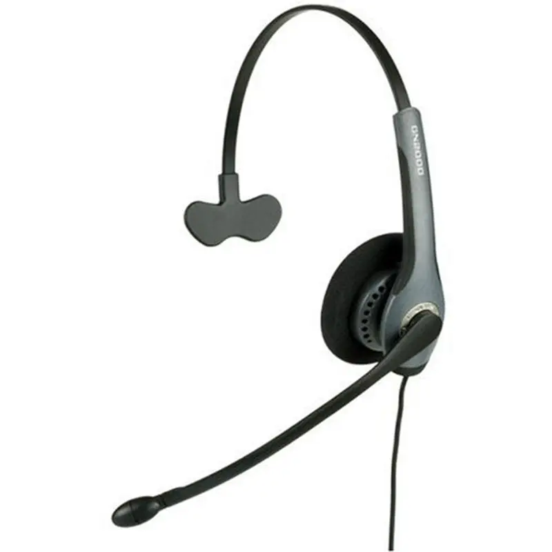 Jabra GN2000 Monaural mit Überkopfbügel (FlexBoom, E-STD, NC) schwarz - Neu