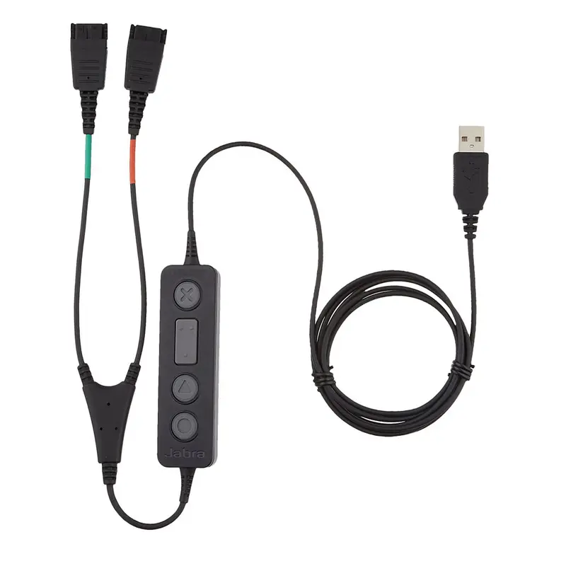 Jabra LINK 265 2 x QD Headset Adapter - Neu