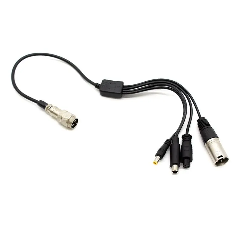 Ladeadapter GX16 zu LP16/DC/XLR/GX12