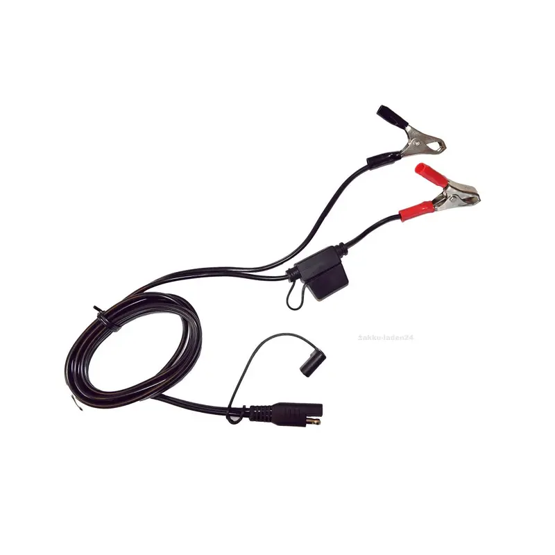Ladekabel SAE-Stecker auf Batterieklemmen passend für Optimate