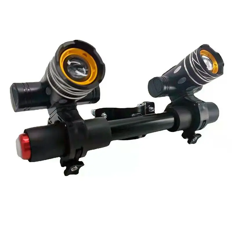 LED Doppel Scheinwerfer mit Lenker