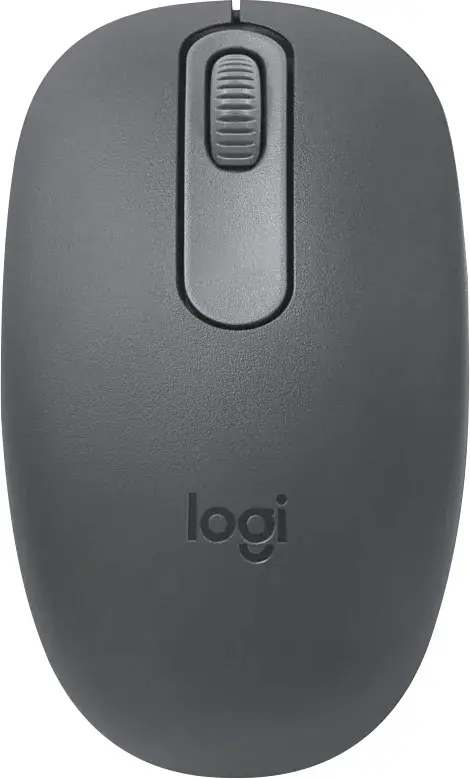 LOGITECH Maus M196, Wireless, Bluetooth, grafit