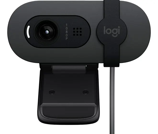 LOGITECH Webcam BRIO 105, Full HD 1080p, grafit