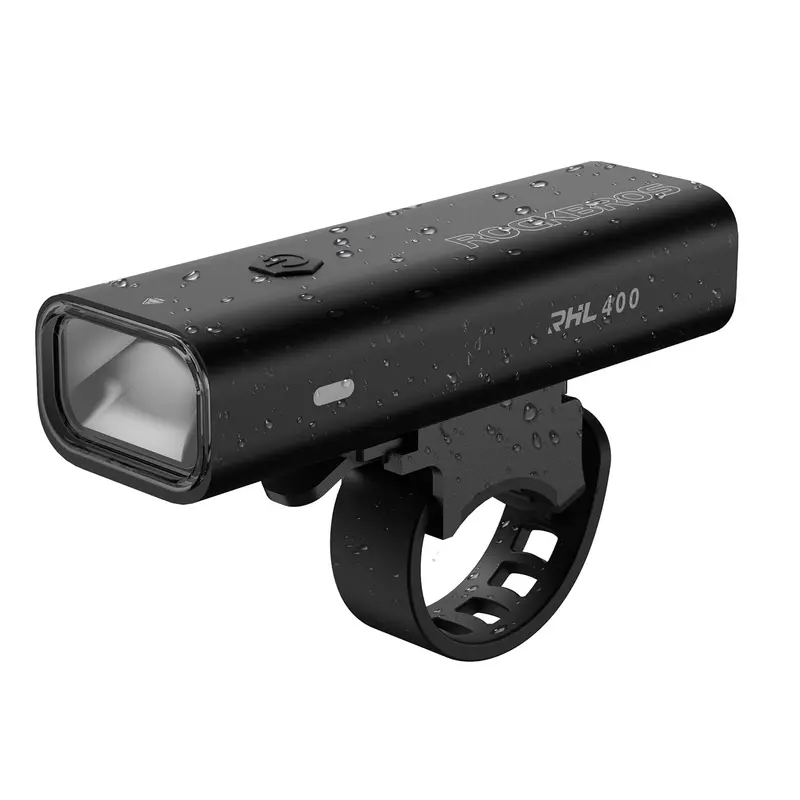 Luz Delantera de Bicicleta de Aluminio Recargable RHL-