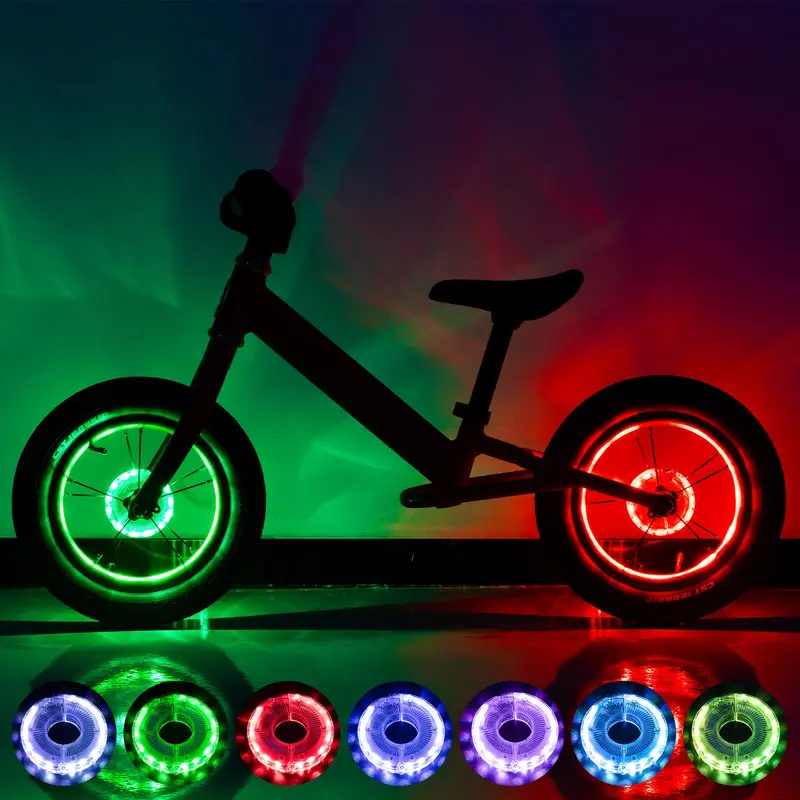 Luz LED para Rueda de Bicicleta para Niños